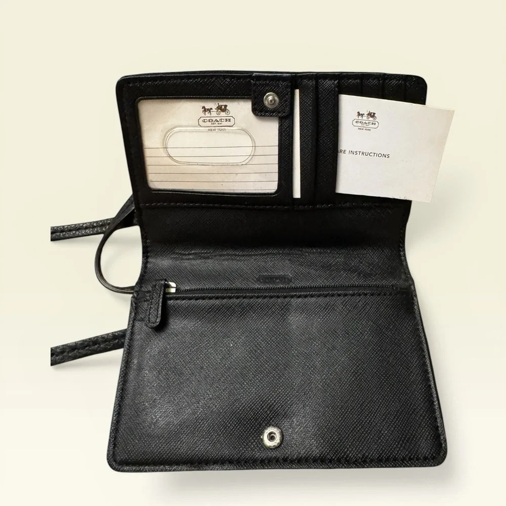 Coach Mini Legacy Signature C Crossbody Wallet - Picture 3 of 7